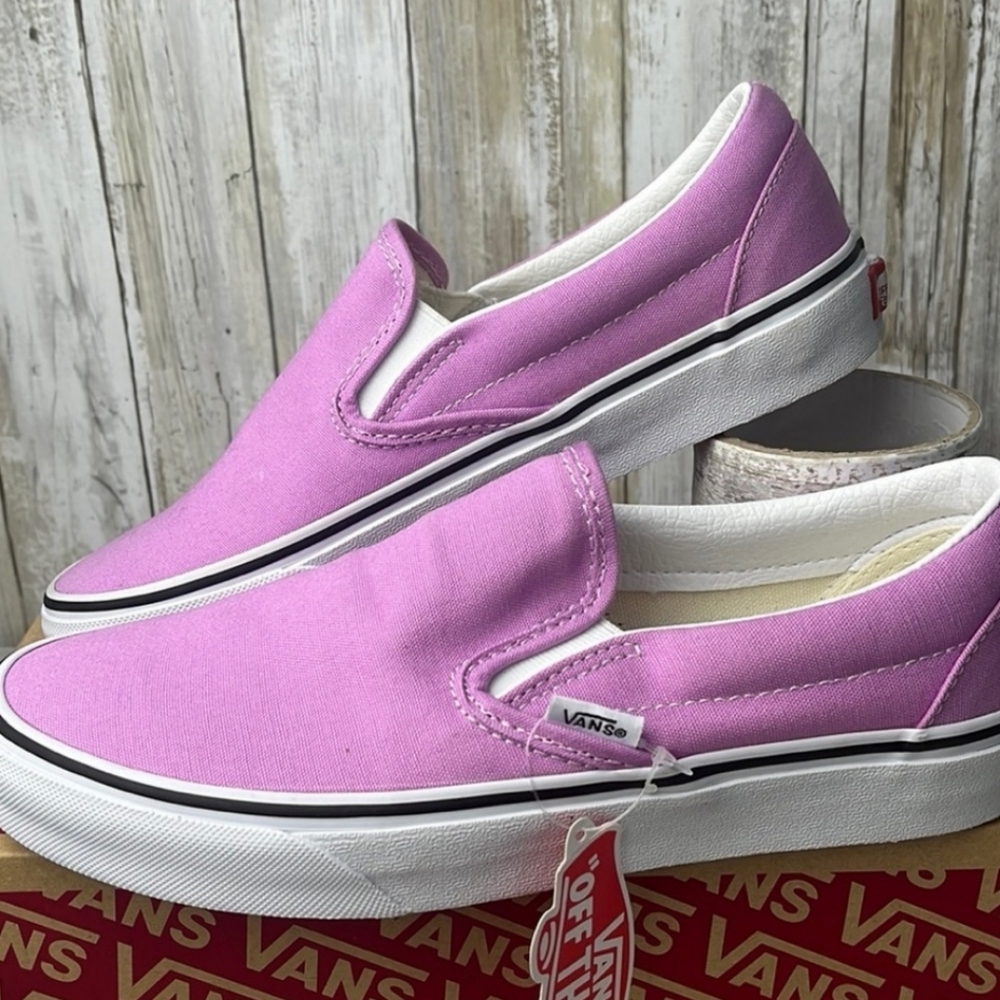 Vans classic slip on orchid sneaker